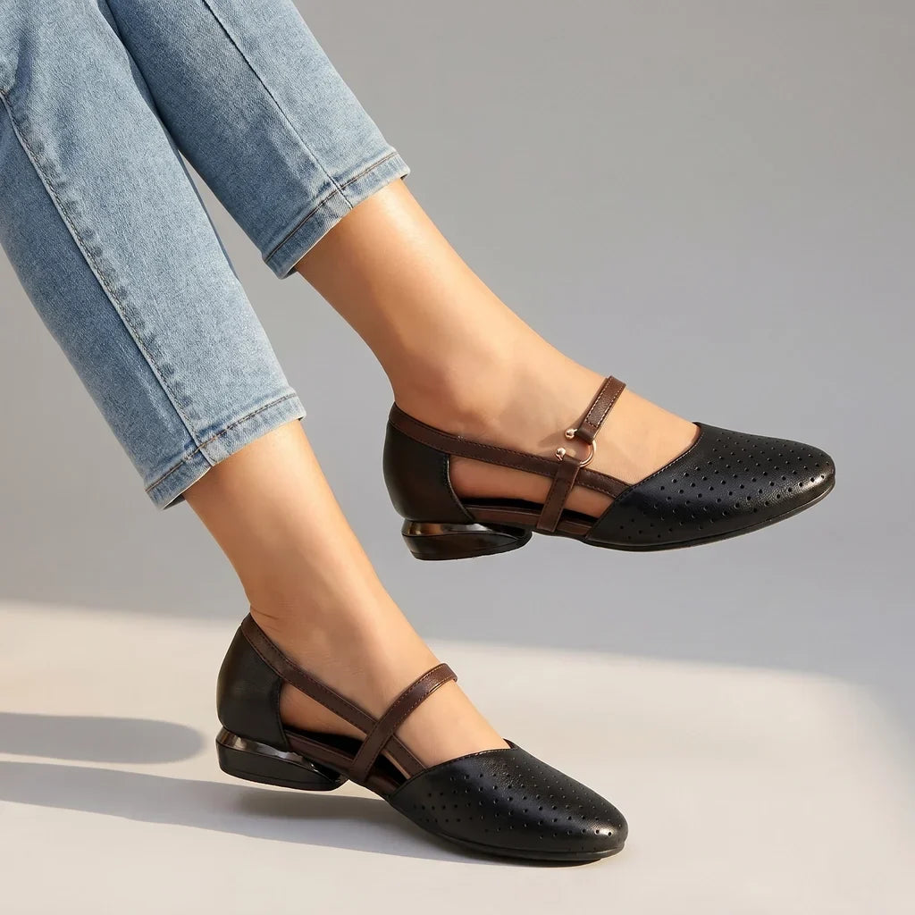 Josie Cut-Out Loafers  - By Qivii