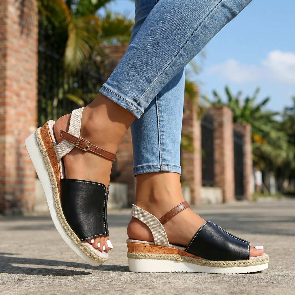 Carys Platform Sandals  - By Qivii
