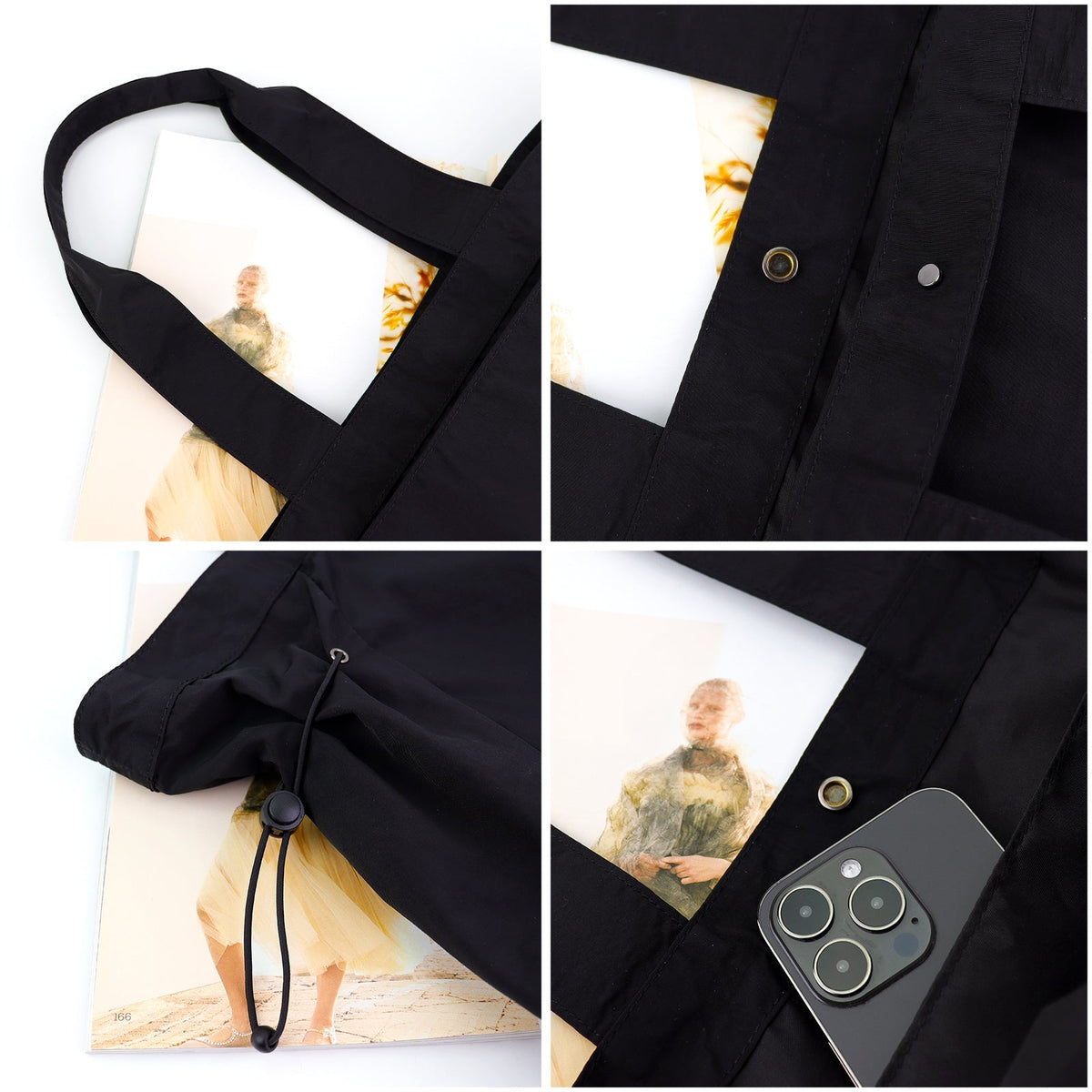 LIBBY Tote Bag in Black