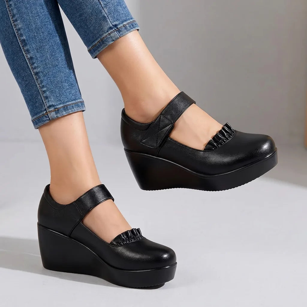 Blair Wedge Pumps  - By Qivii