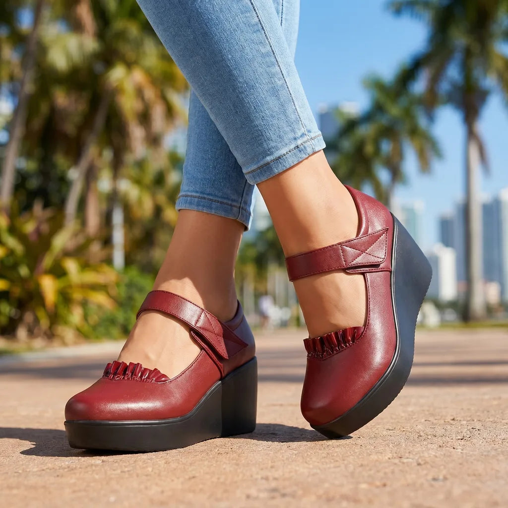 Blair Wedge Pumps  - By Qivii