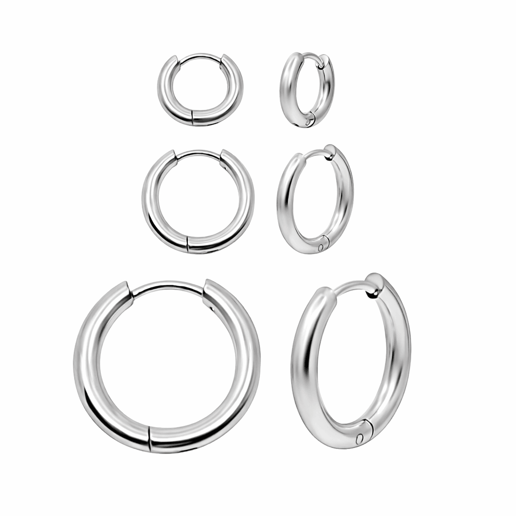 Cutie Thin Hoop Earrings | By Qivii