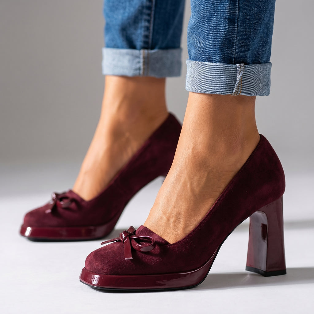 Davina Suede Platforms  - By Qivii
