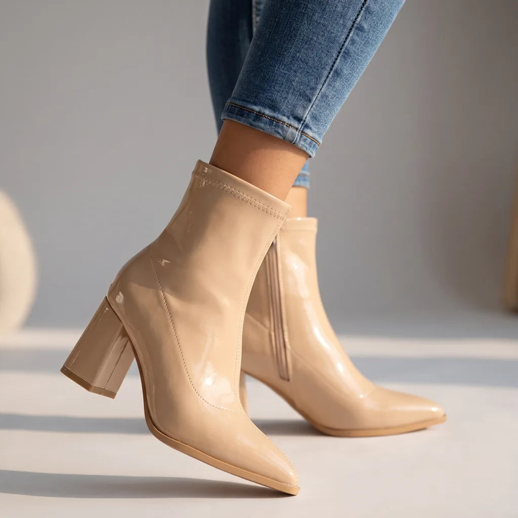 Delphine | Women's Fall Ankle Boots  - By Qivii