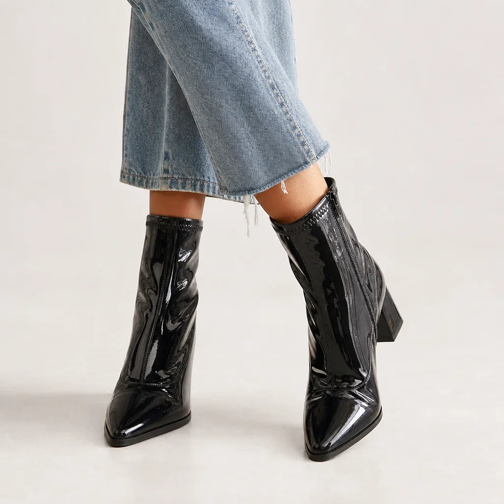Delphine | Women's Fall Ankle Boots  - By Qivii