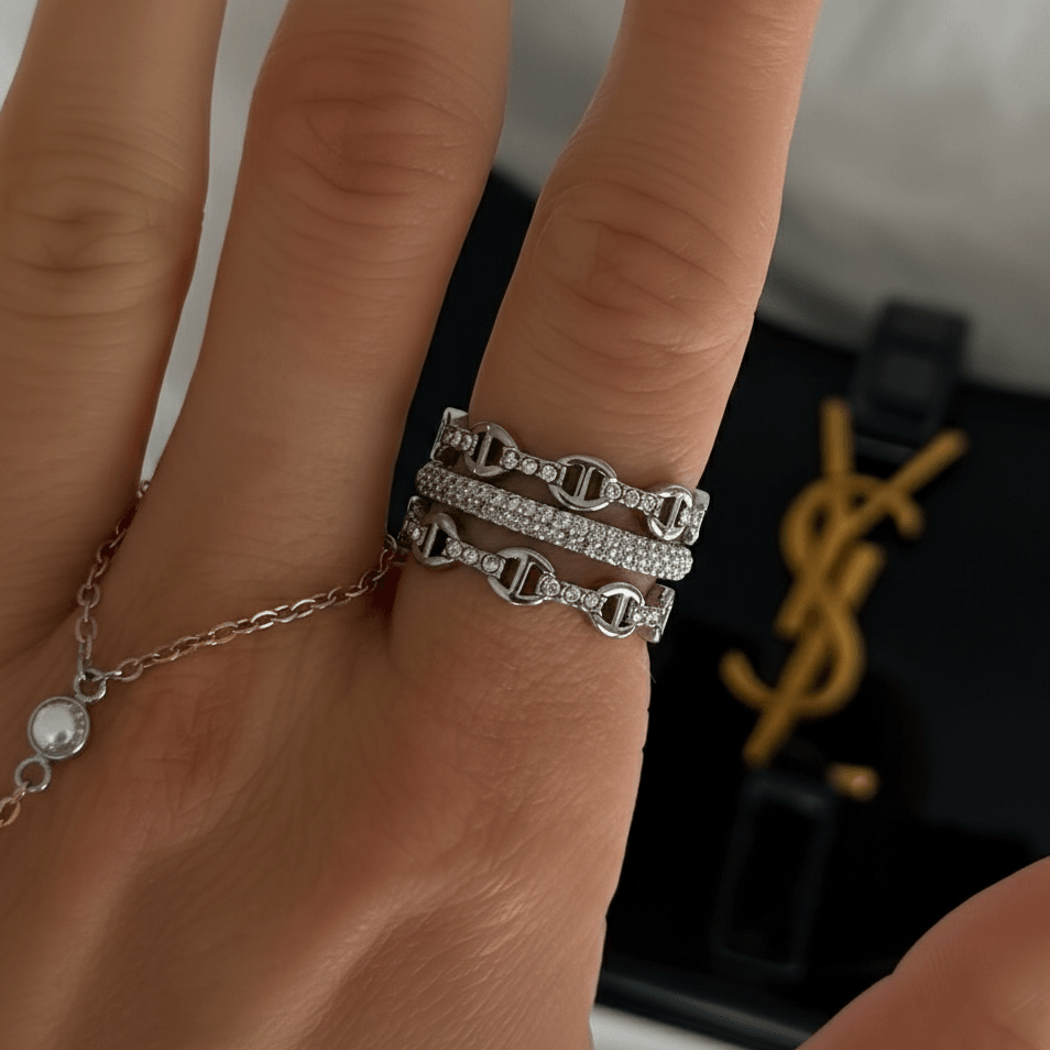 Dolce Iconic Stacked Ring | By Qivii