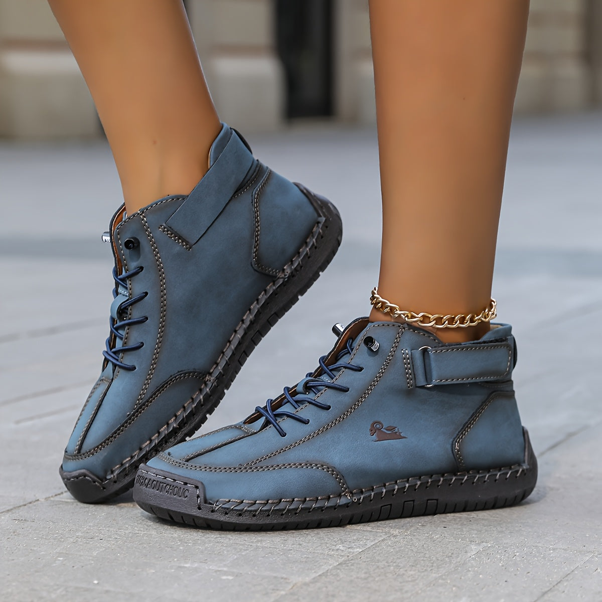 Lola - Knöchelhoher Komfort-Sneaker  - By Qivii