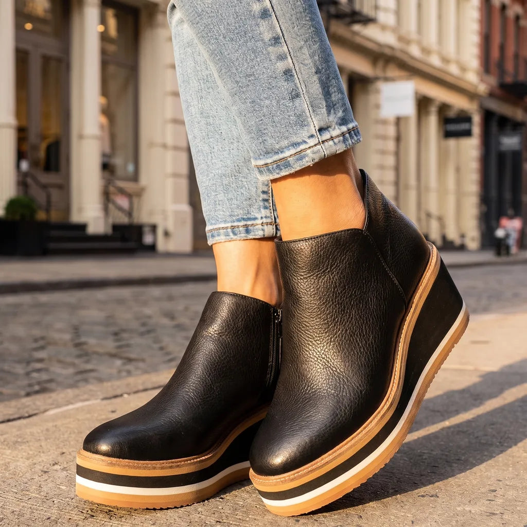 Edith | Womens Waterproof Heeled Boots  - By Qivii