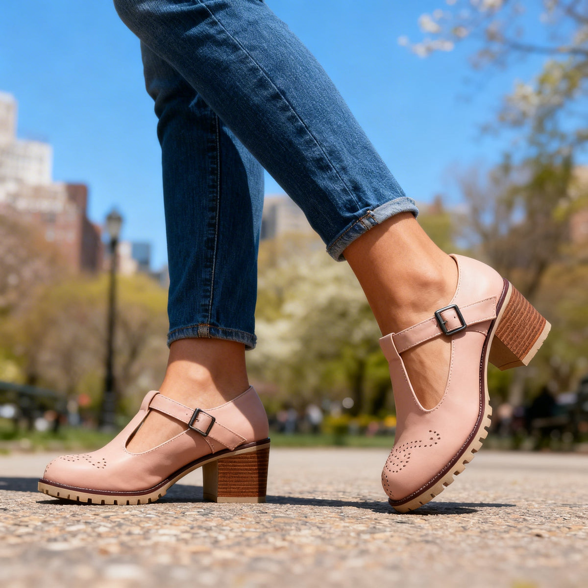 Jacklyn Brogue Loafers  - By Qivii