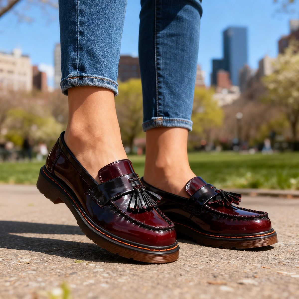 Brandy Tassel Loafers  - By Qivii