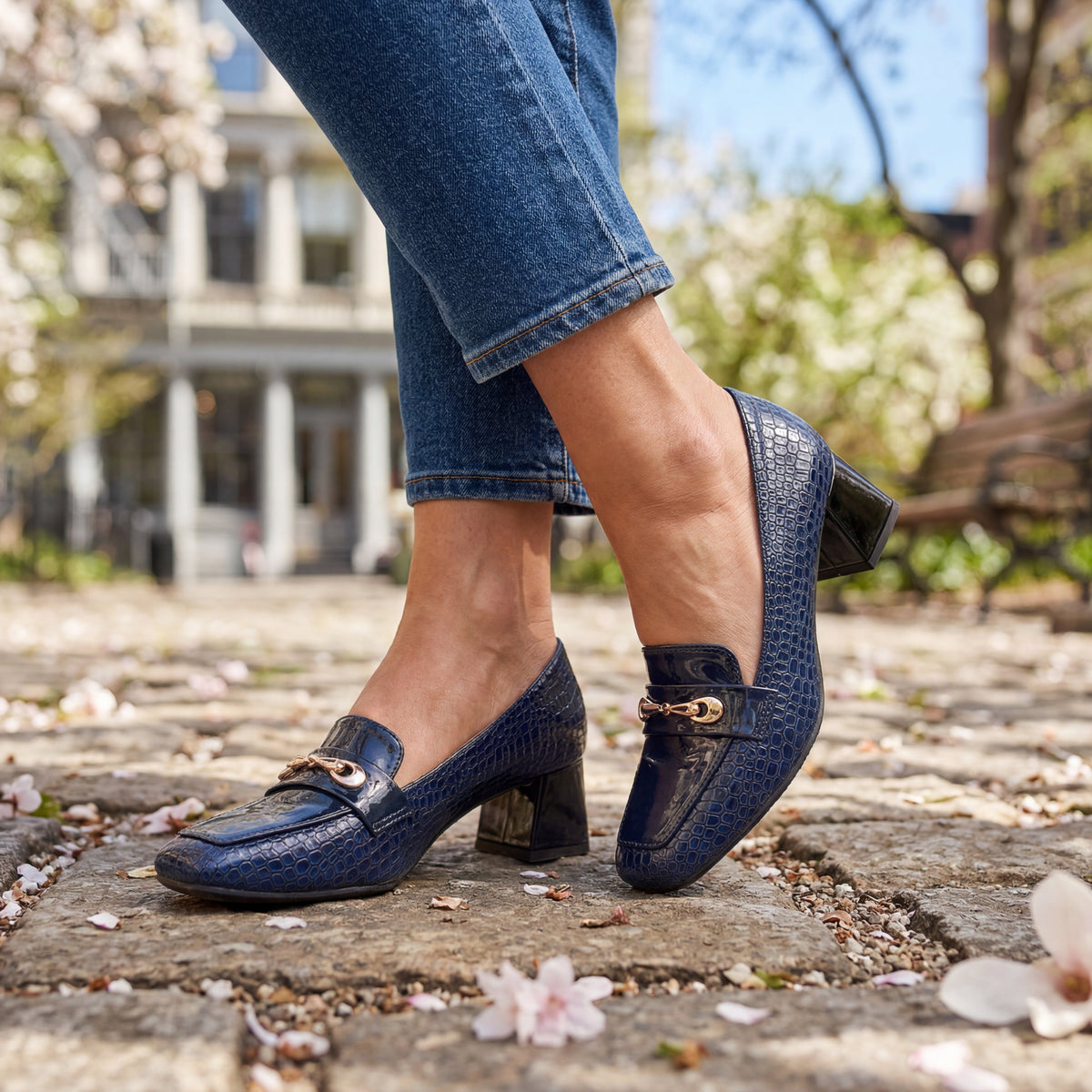 Juliette Patent Loafers  - By Qivii