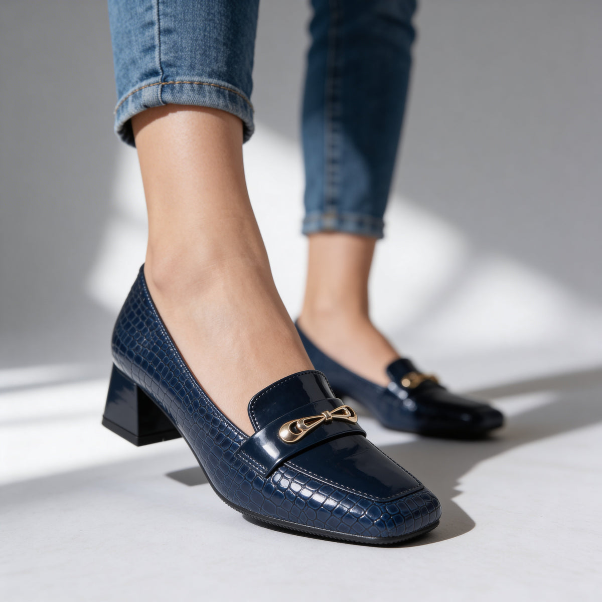 Juliette Patent Loafers  - By Qivii