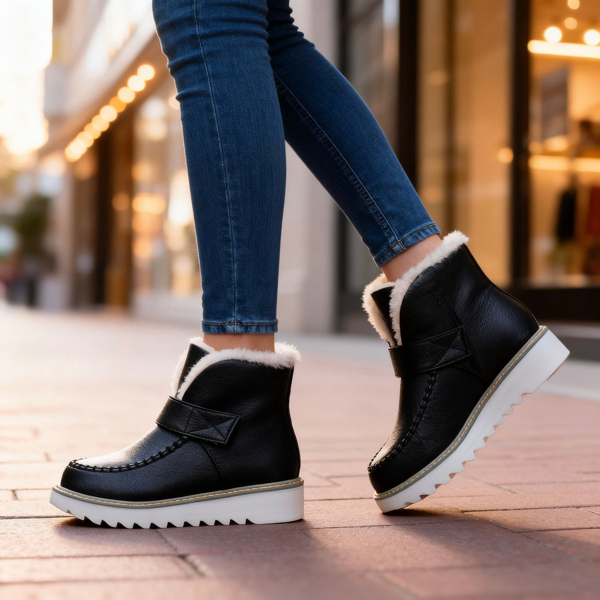 Freya | Women's Winter Waterproof Ankle Boots  - By Qivii