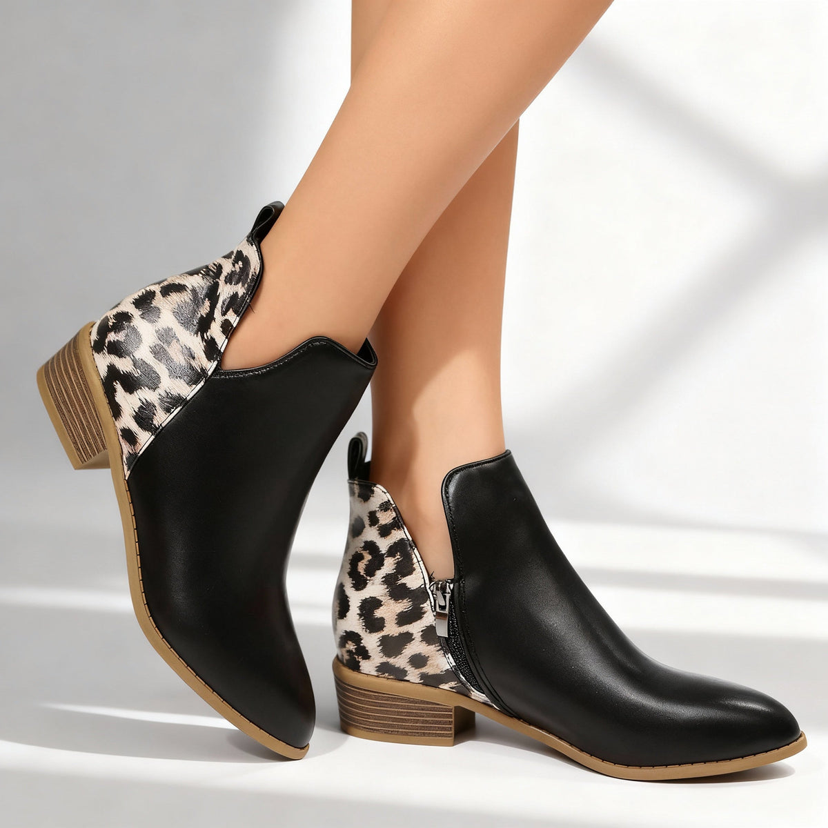 Cassidy Ankle Boots  - By Qivii