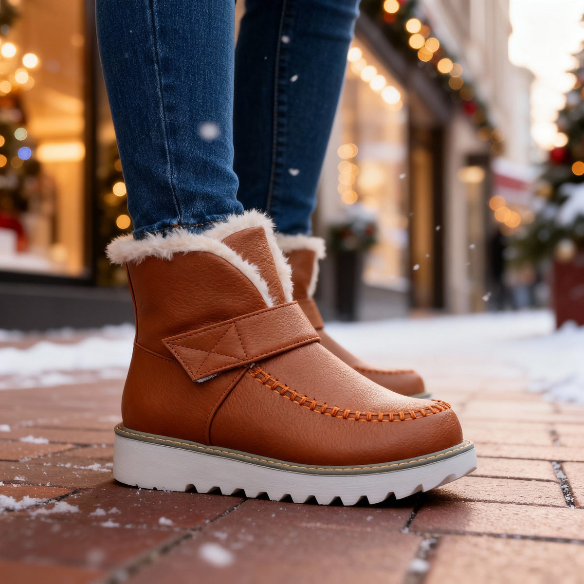 Freya | Women's Winter Waterproof Ankle Boots  - By Qivii