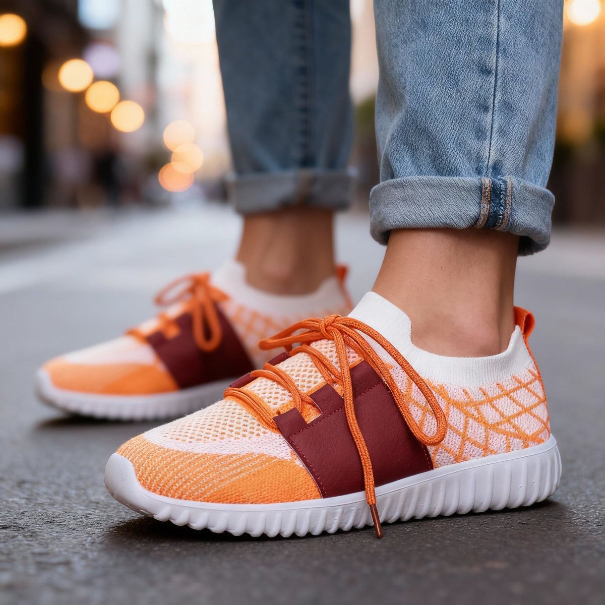 Cynthia Comfort Orthopedic Sneakers  - By Qivii