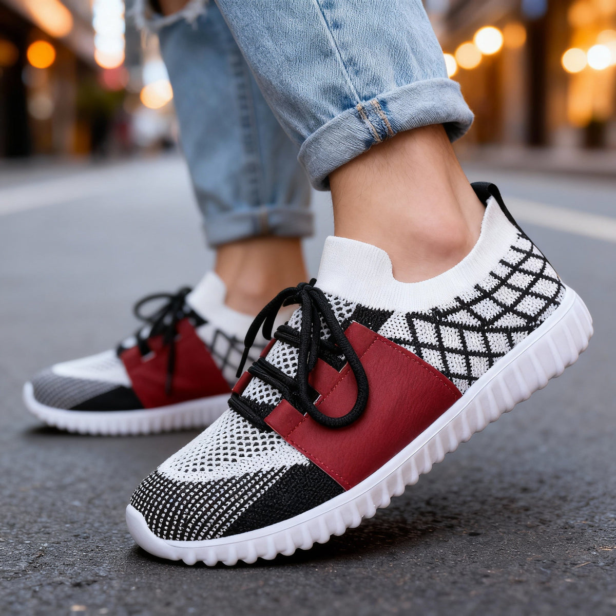 Cynthia Comfort Orthopedic Sneakers  - By Qivii