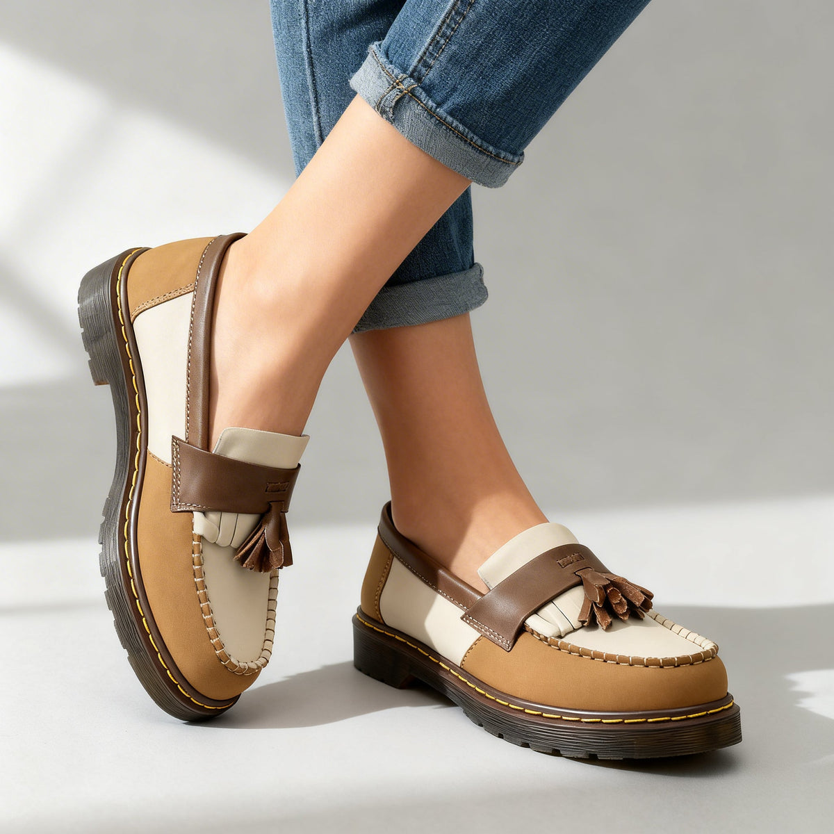 Brandy Tassel Loafers  - By Qivii