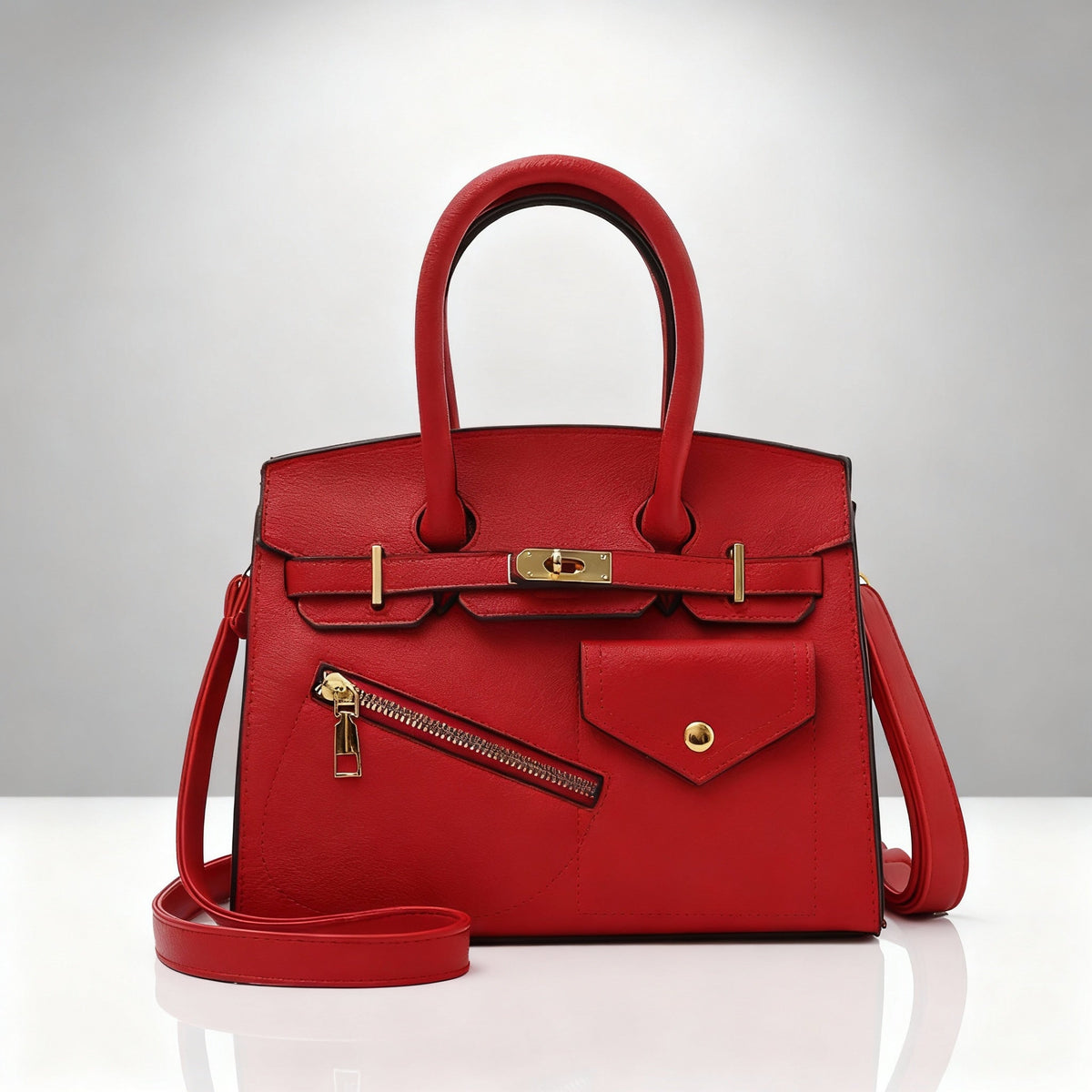 Evelyn Moto Handbag