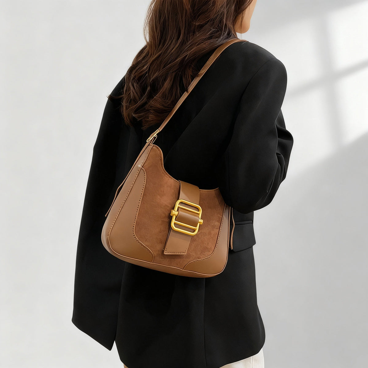 Priscilla Saddle Handbag