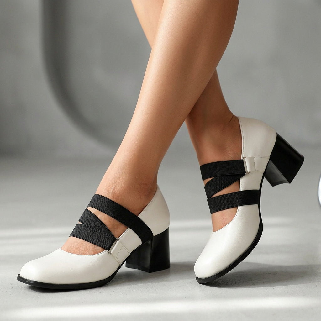 Monica Strap Loafers  - By Qivii