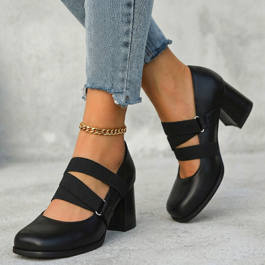 Monica Strap Loafers  - By Qivii