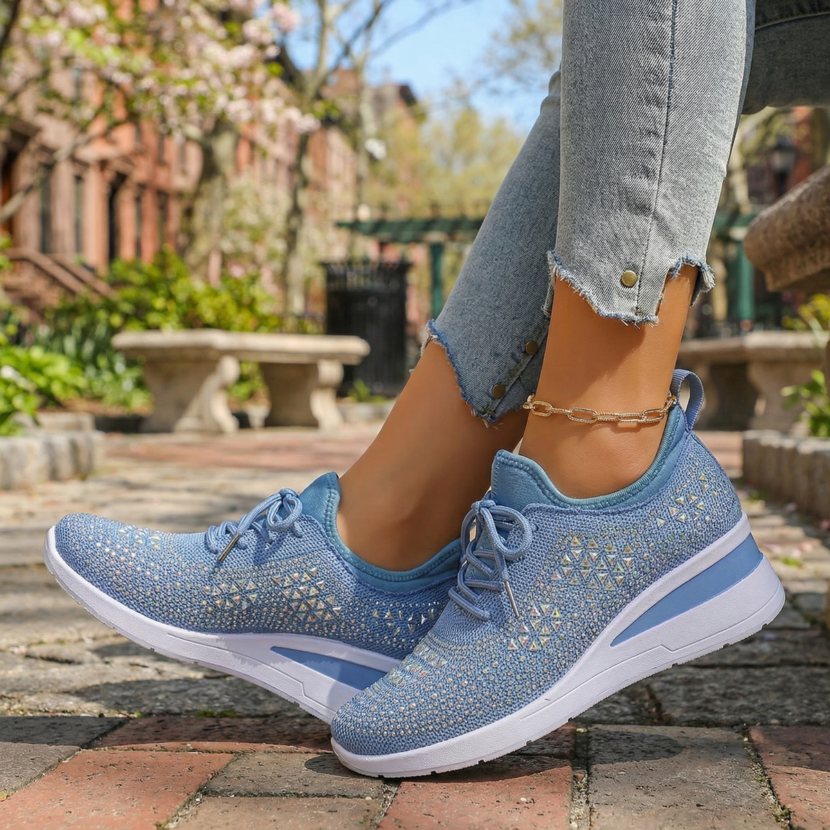Aria Comfort Sneakers  - By Qivii