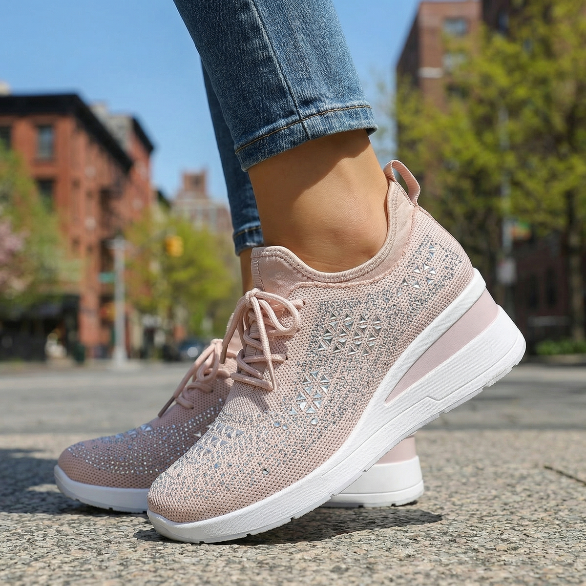 Aria Comfort Sneakers  - By Qivii