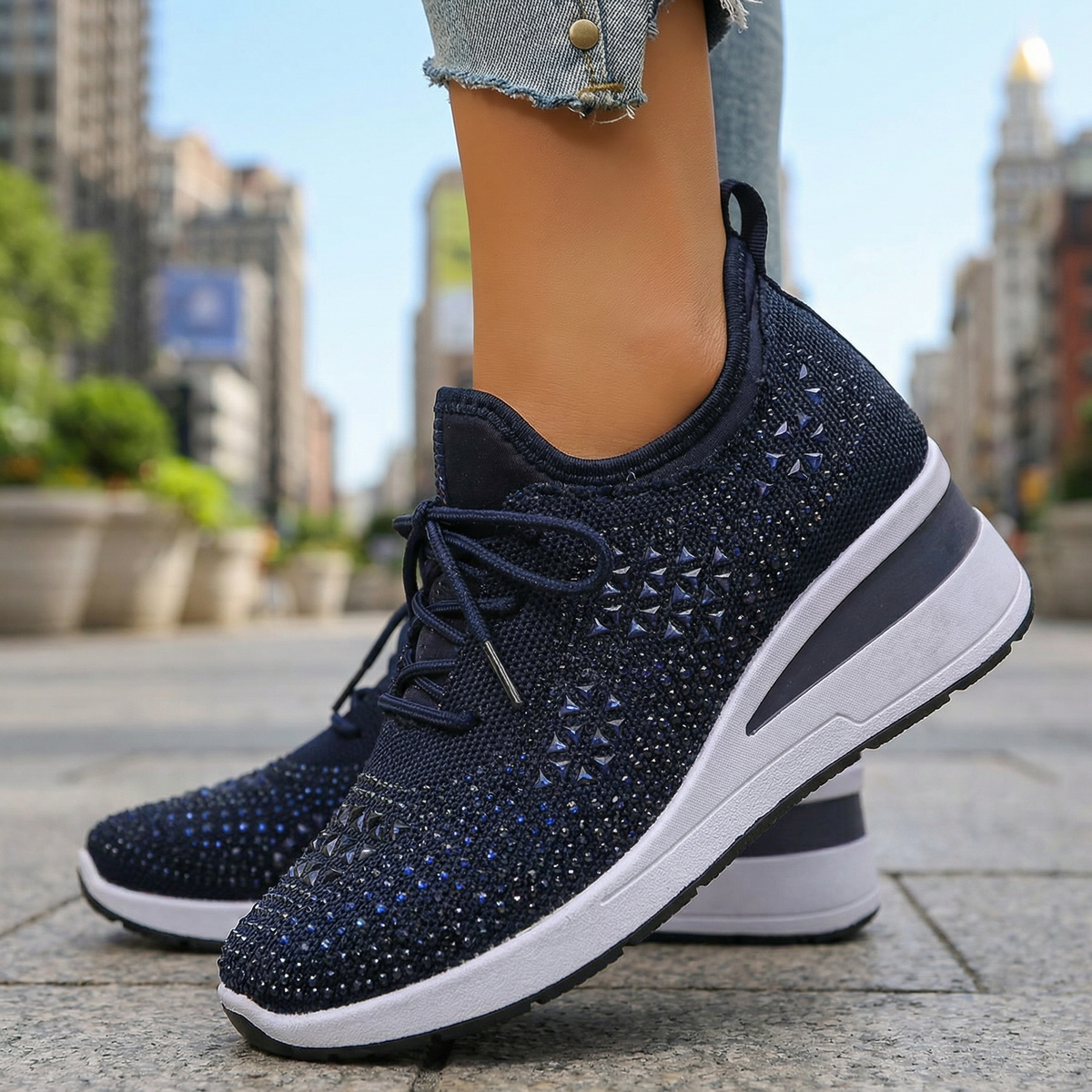 Aria Comfort Sneakers  - By Qivii