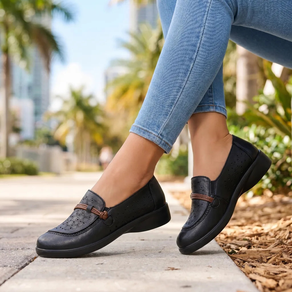 Hollie Slip-On Sandals  - By Qivii