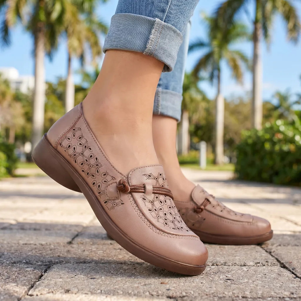 Hollie Slip-On Sandals  - By Qivii