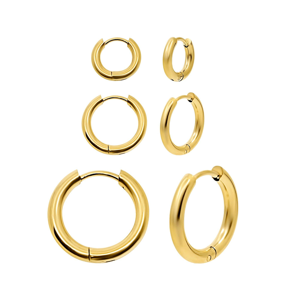 Cutie Thin Hoop Earrings | By Qivii