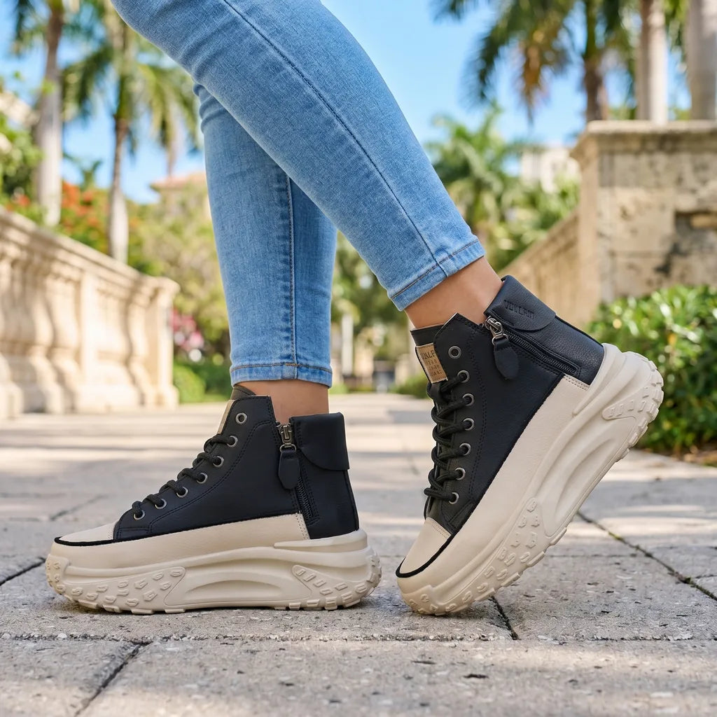 Jamie Platform Sneakers  - By Qivii