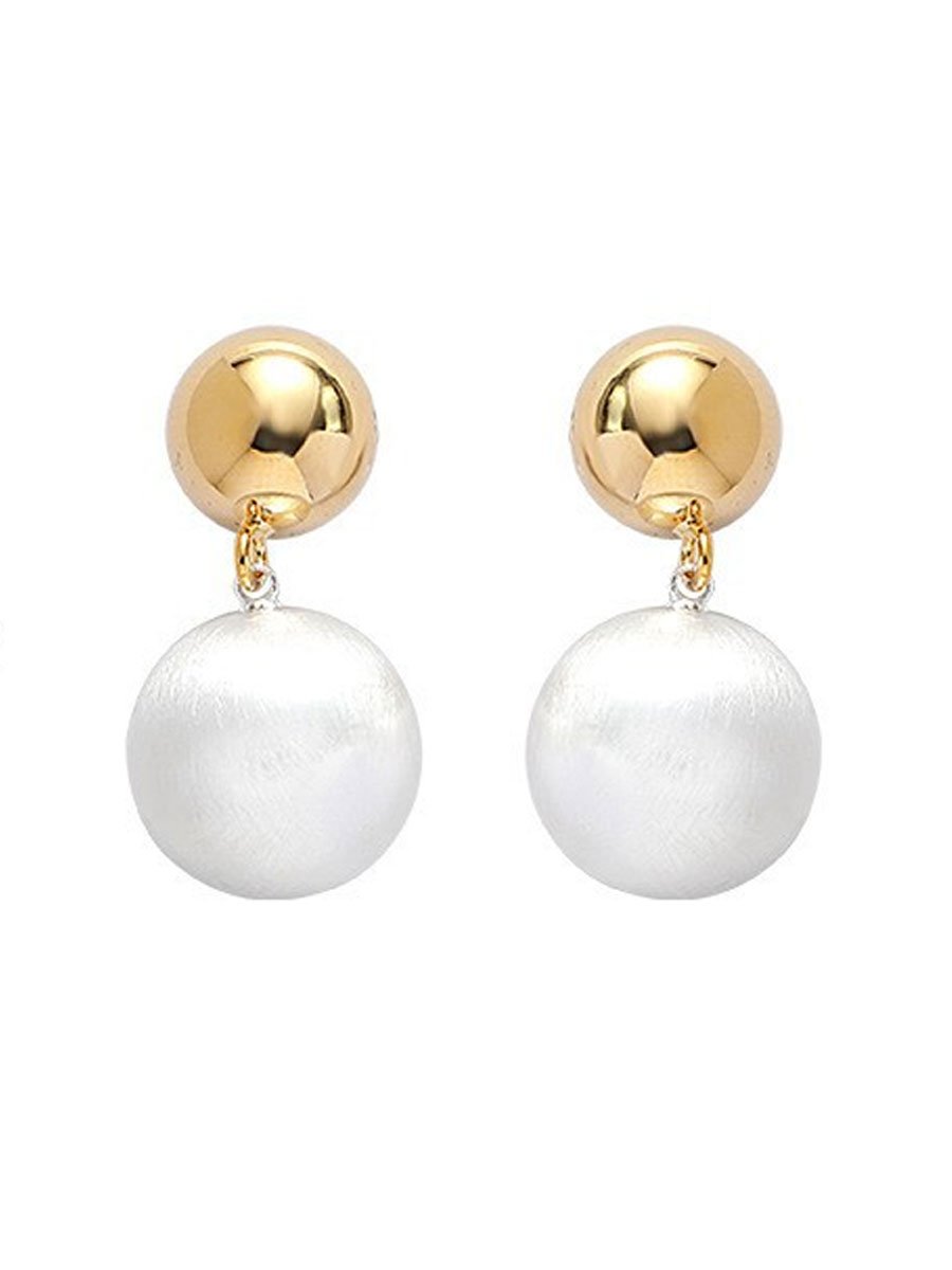 Vintage Pearl Earrings  - By Qivii