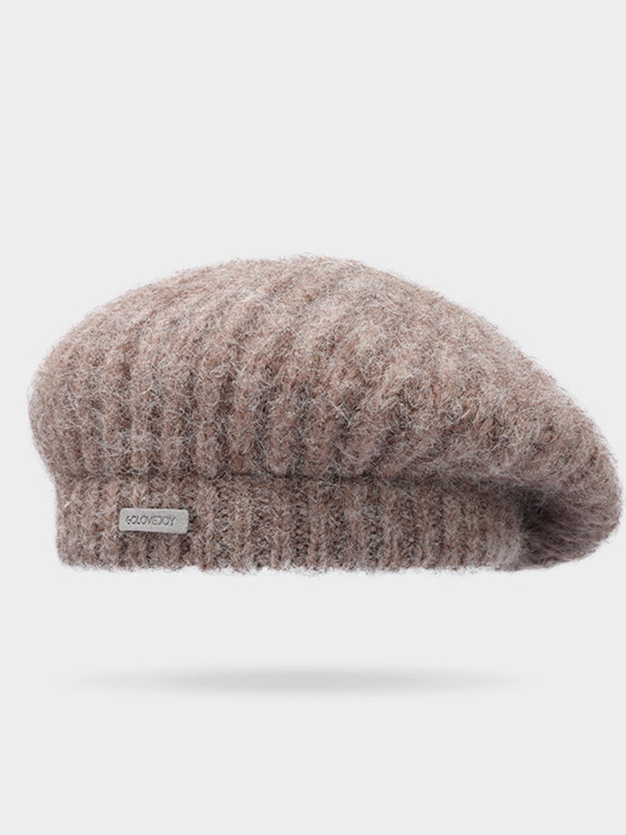 Vintage Literary Wool Beret  - By Qivii