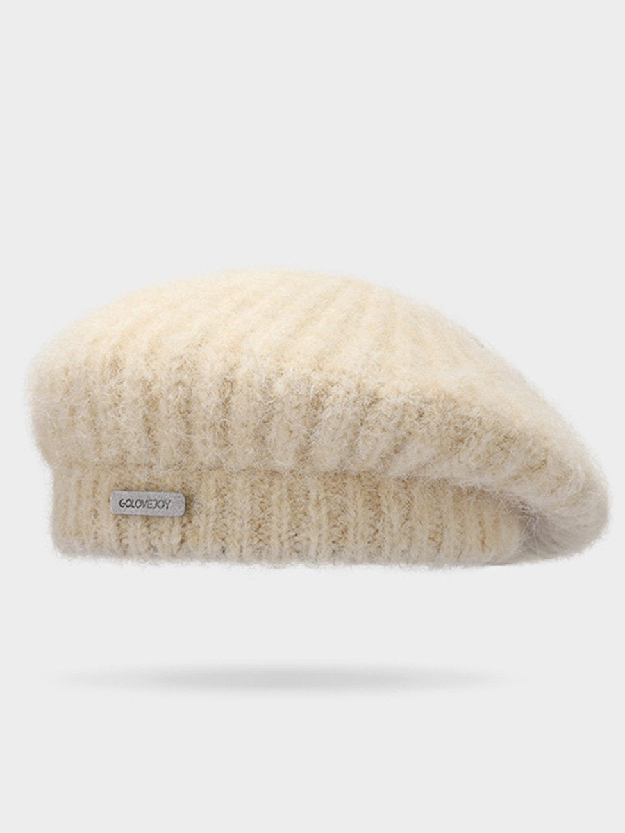 Vintage Literary Wool Beret  - By Qivii