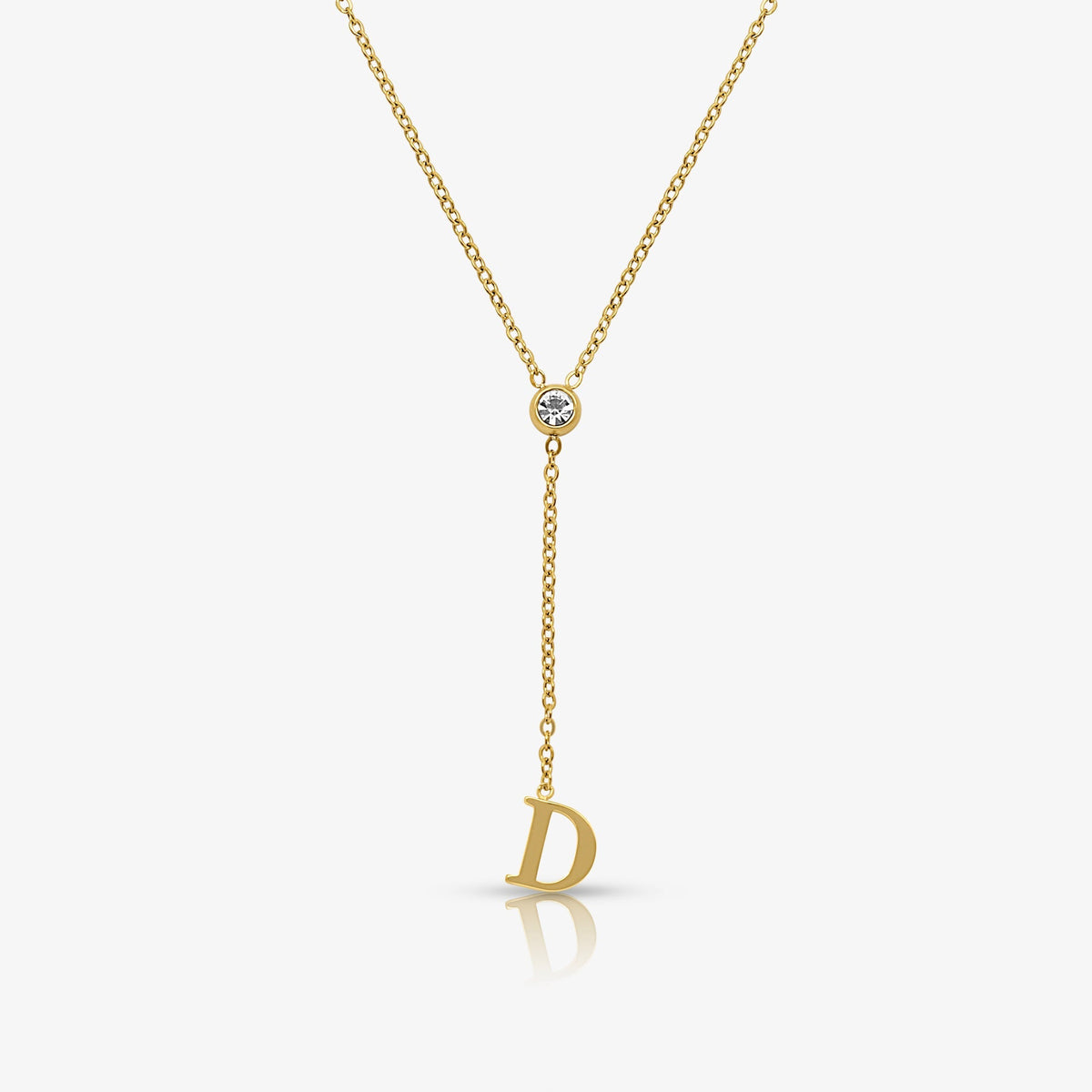 Love Letter Lariat Necklace | By Qivii
