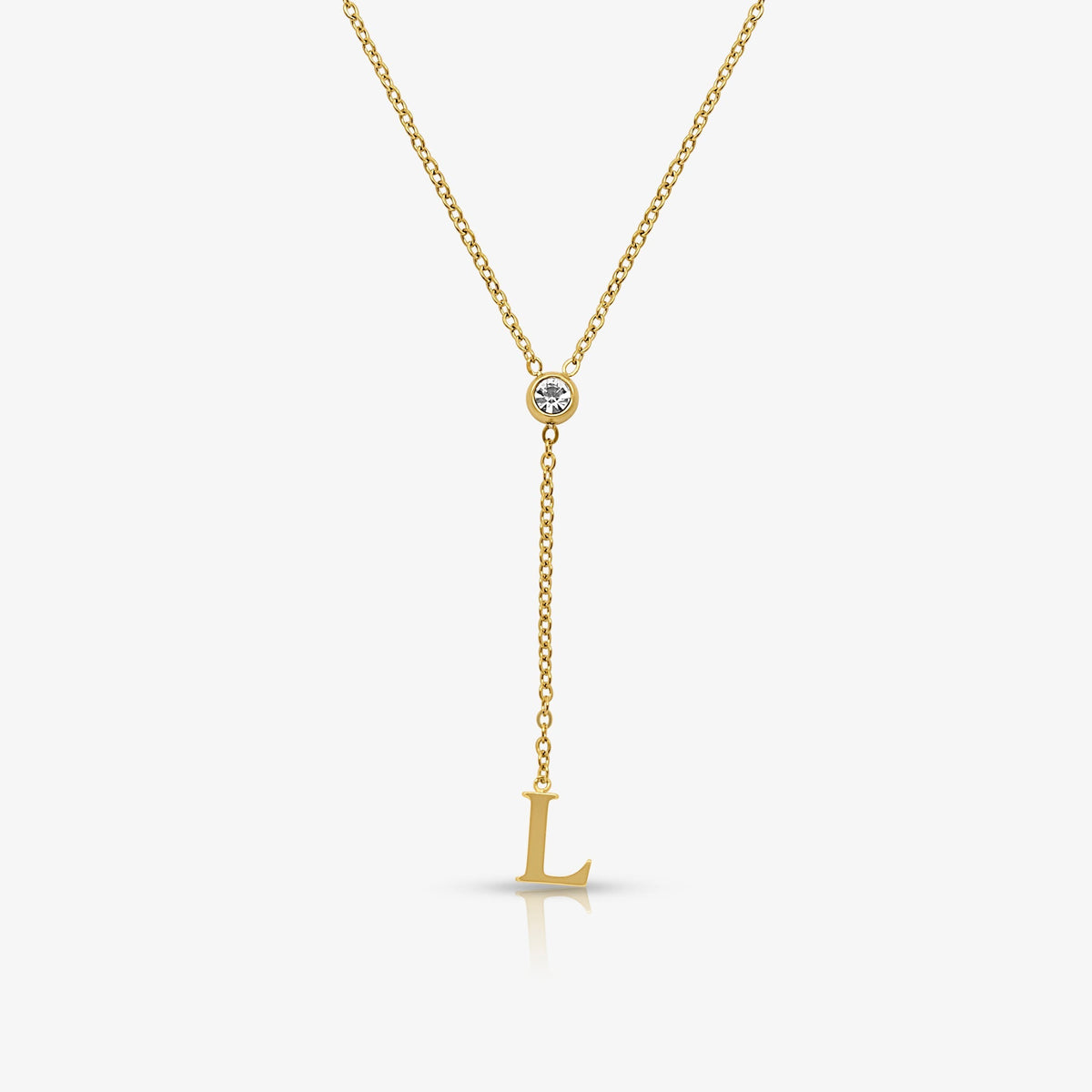 Love Letter Lariat Necklace | By Qivii