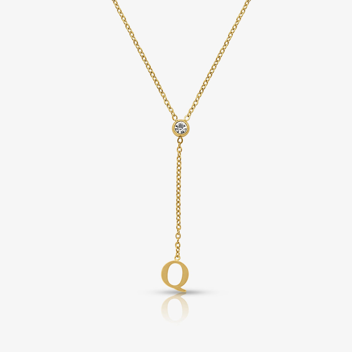 Love Letter Lariat Necklace | By Qivii