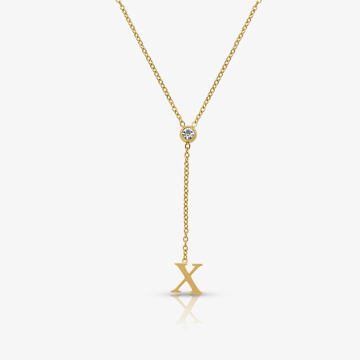 Love Letter Lariat Necklace | By Qivii