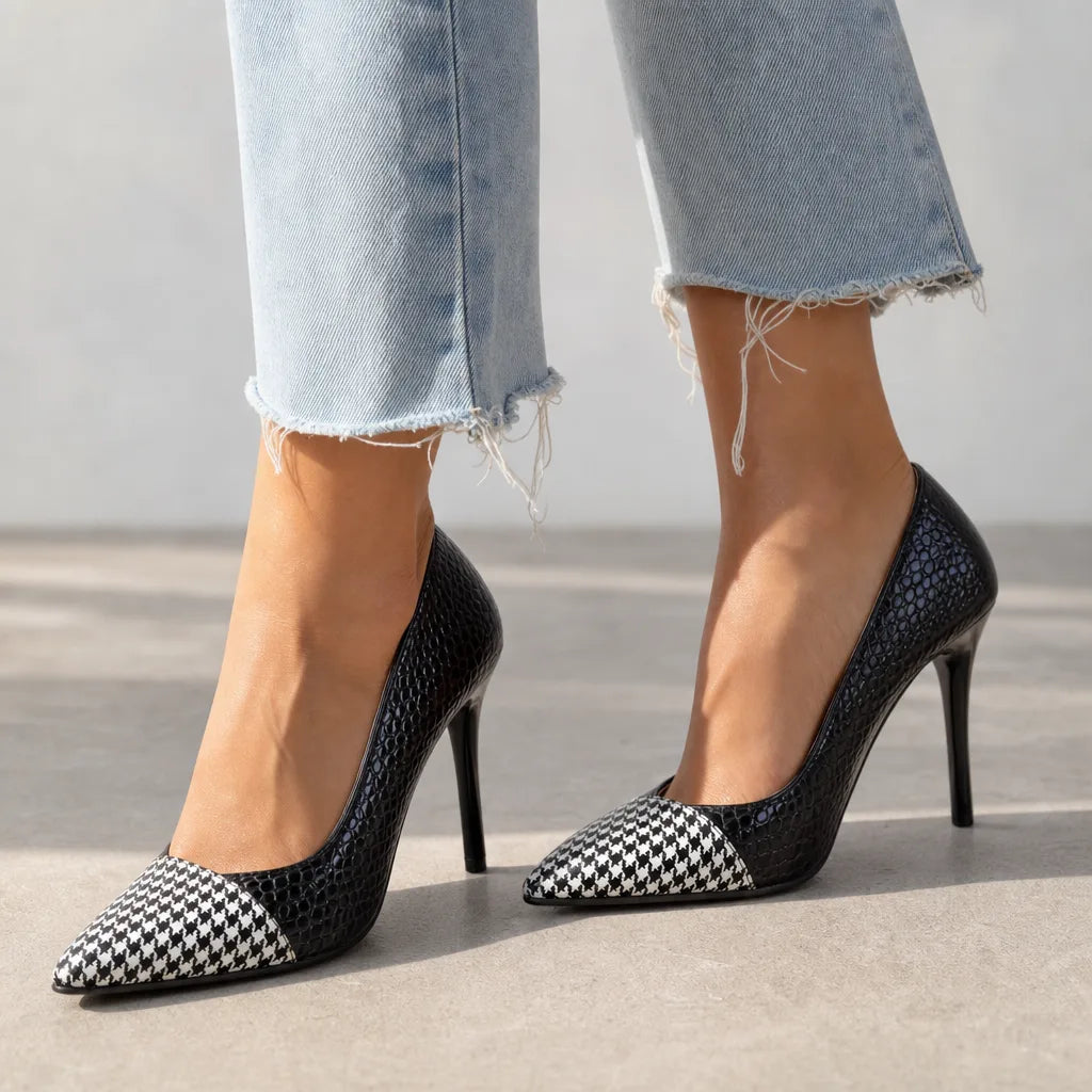 Luisa Pointed-Toe Pumps  - By Qivii