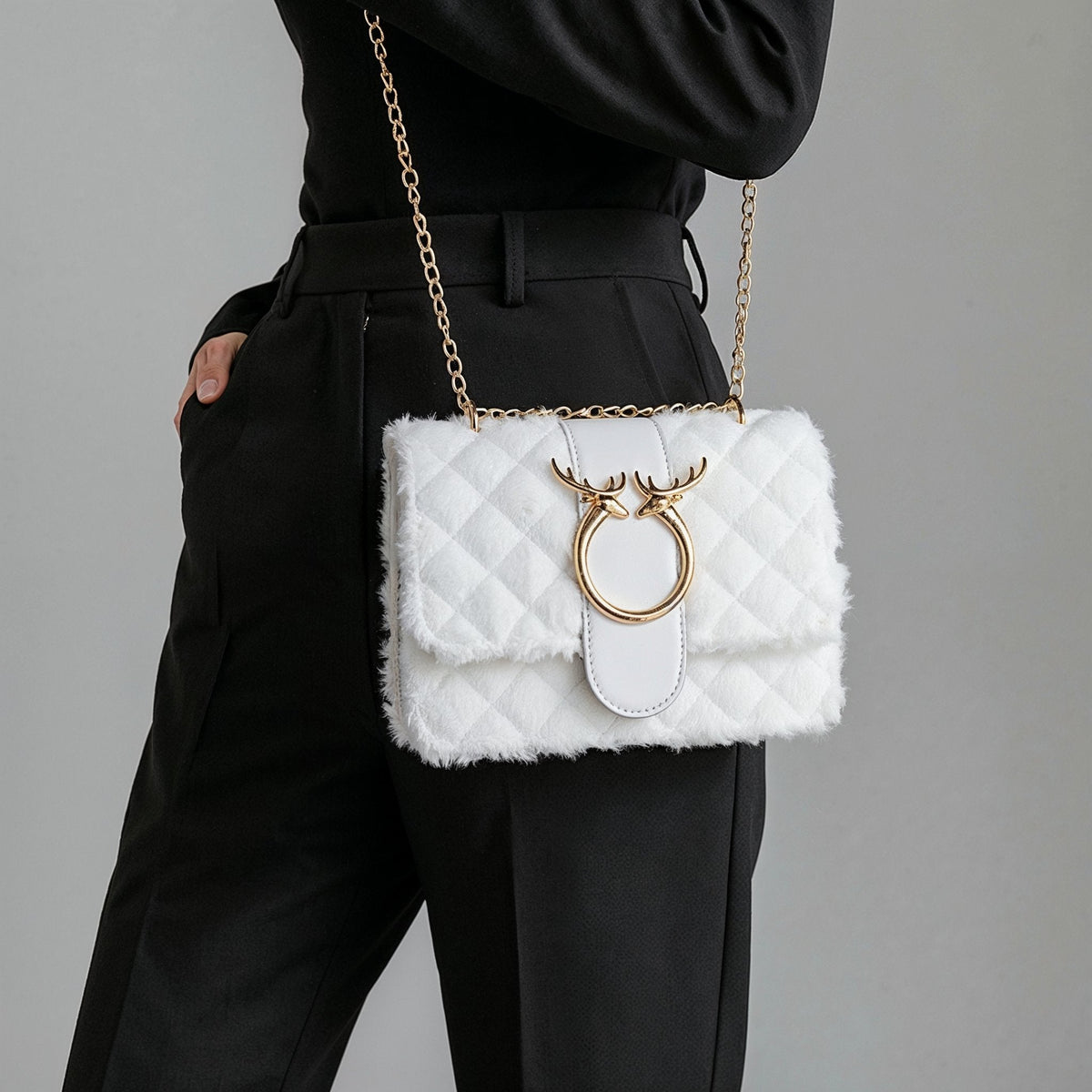 Arlette Antler Handbag