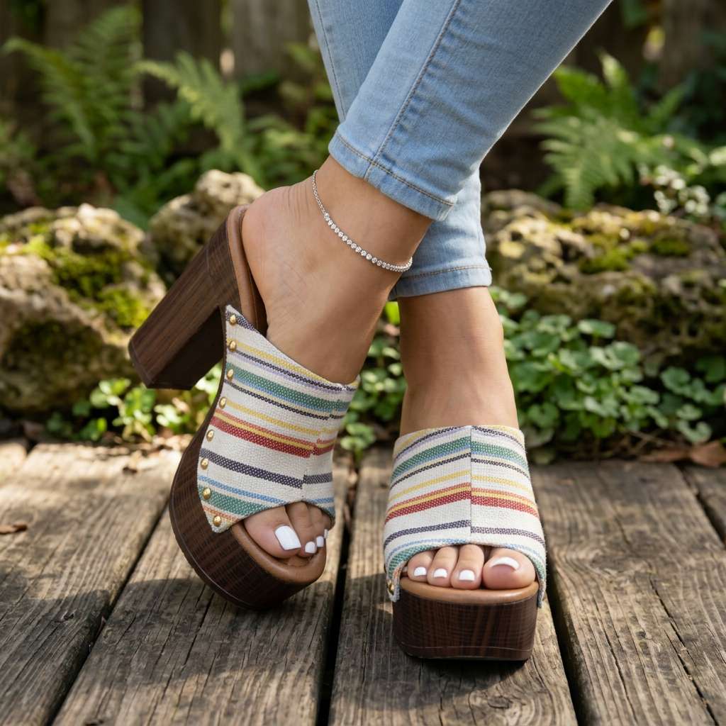 Carmella Open Toe Heels  - By Qivii