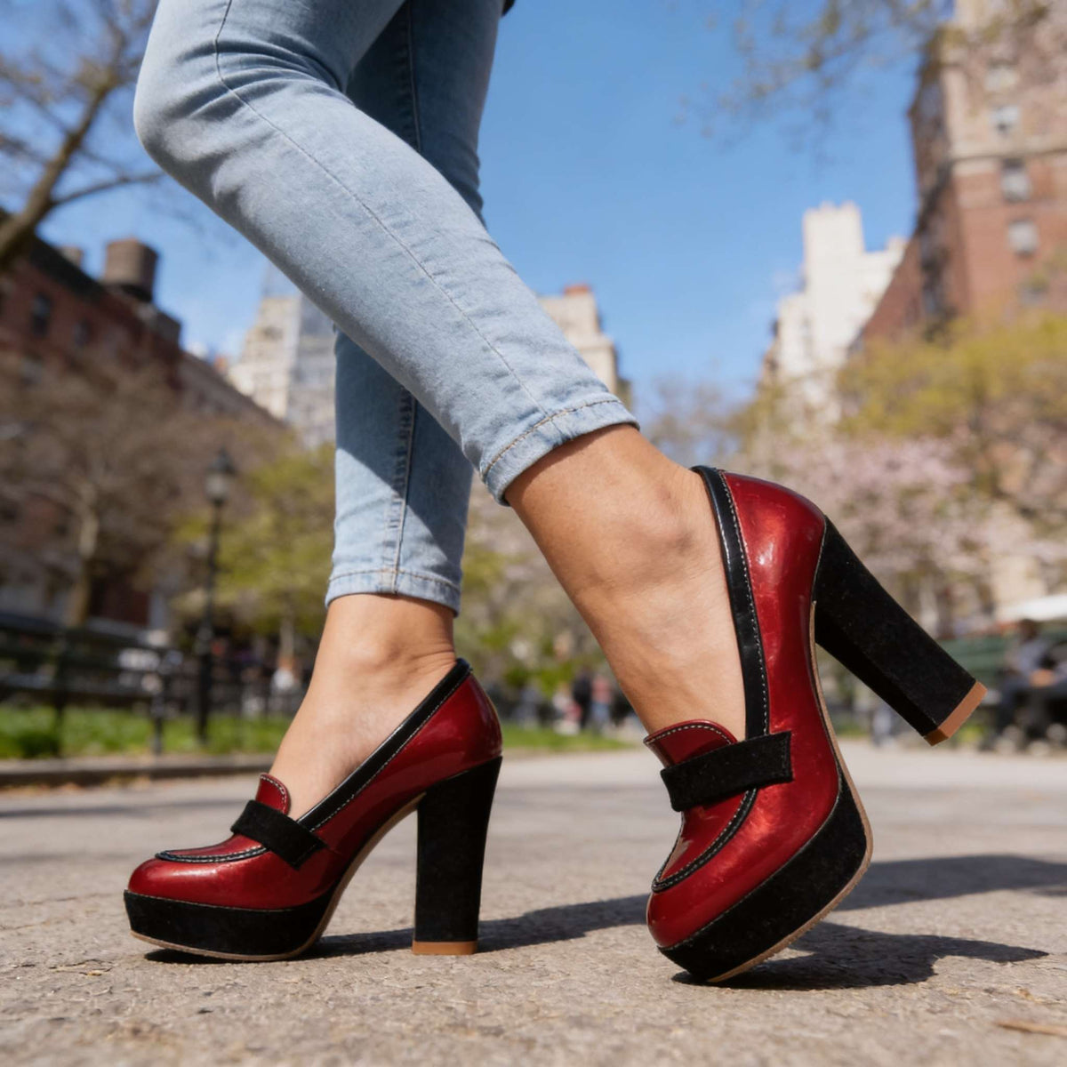 Harper Penny Pumps  - By Qivii