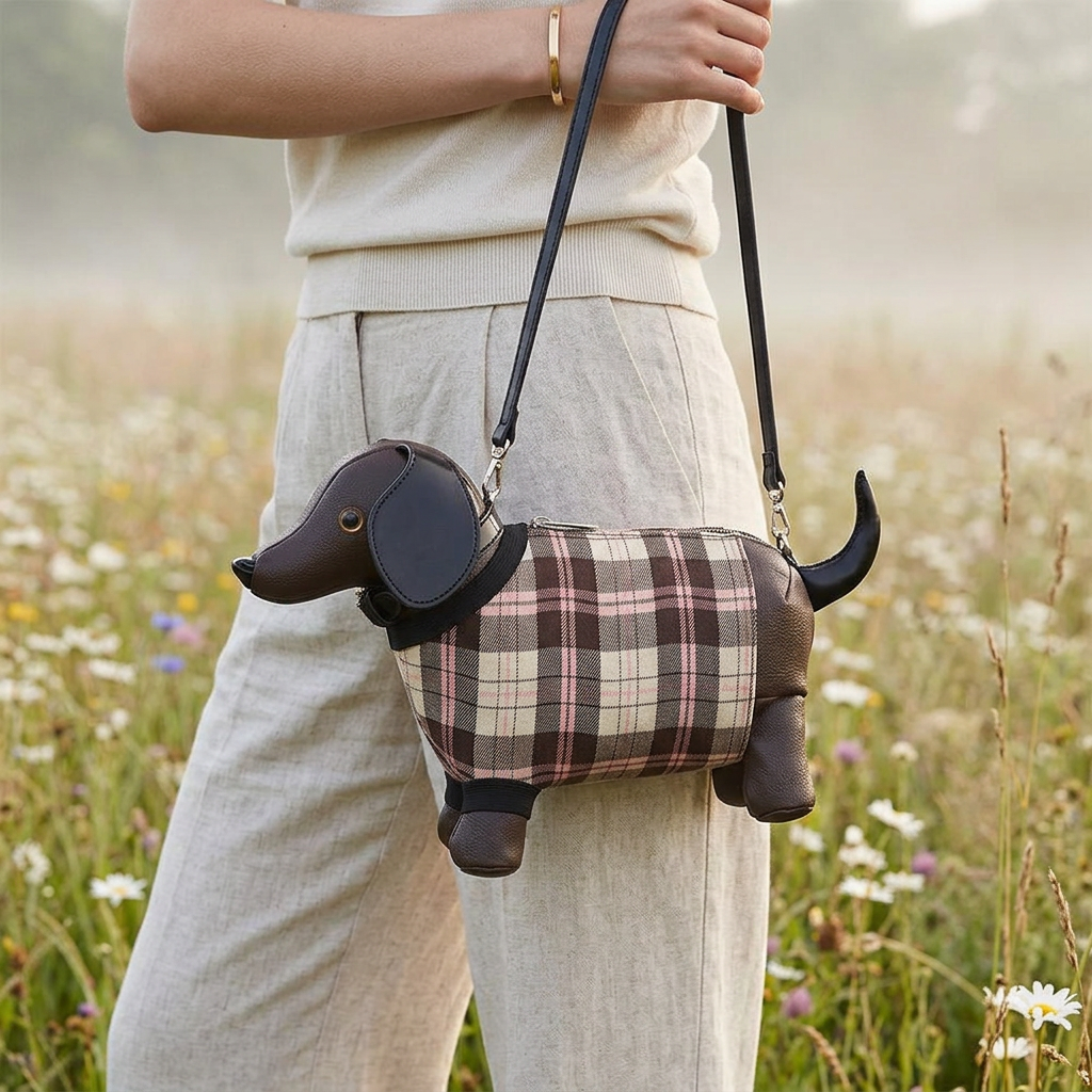 Winston Dog Bag in Vegan Leather  - By Qivii