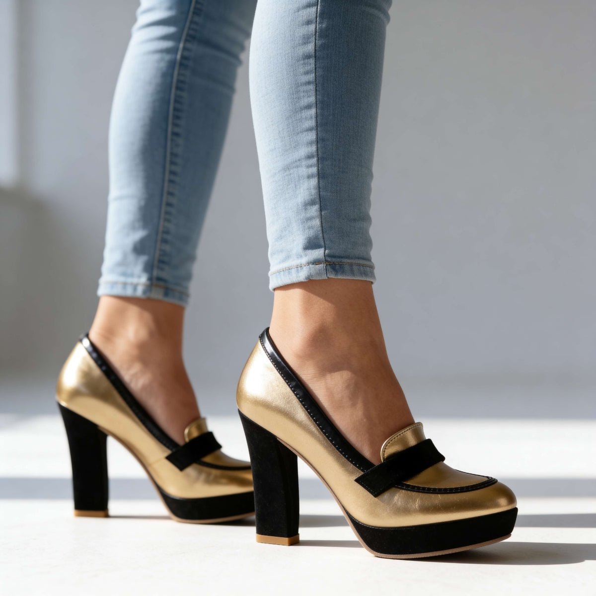 Harper Penny Pumps  - By Qivii
