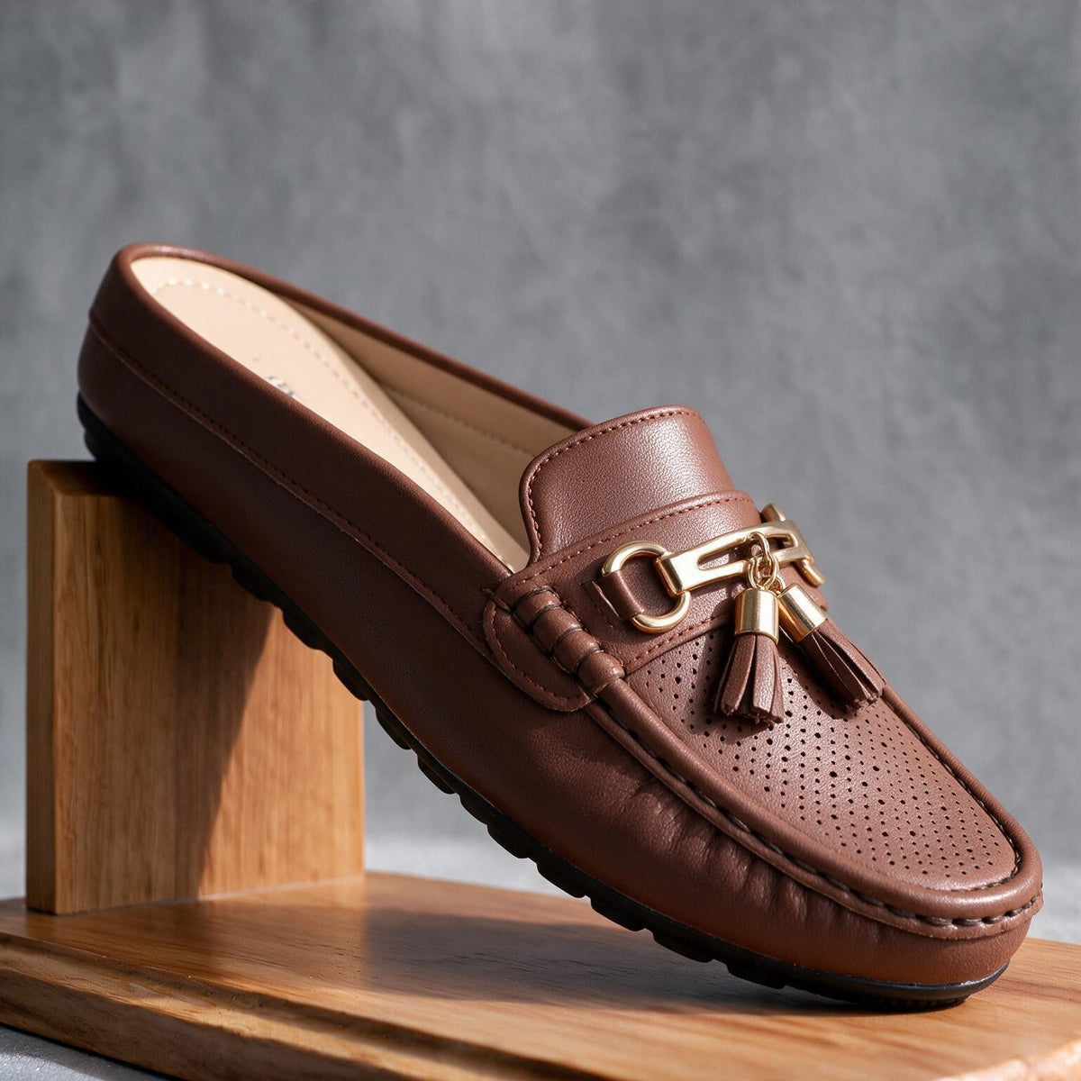 Estella Mule Loafers  - By Qivii