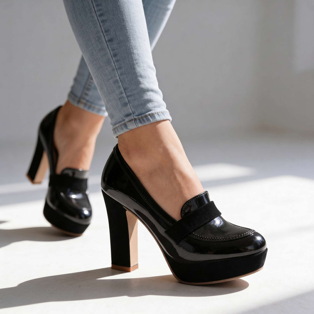 Harper Penny Pumps  - By Qivii