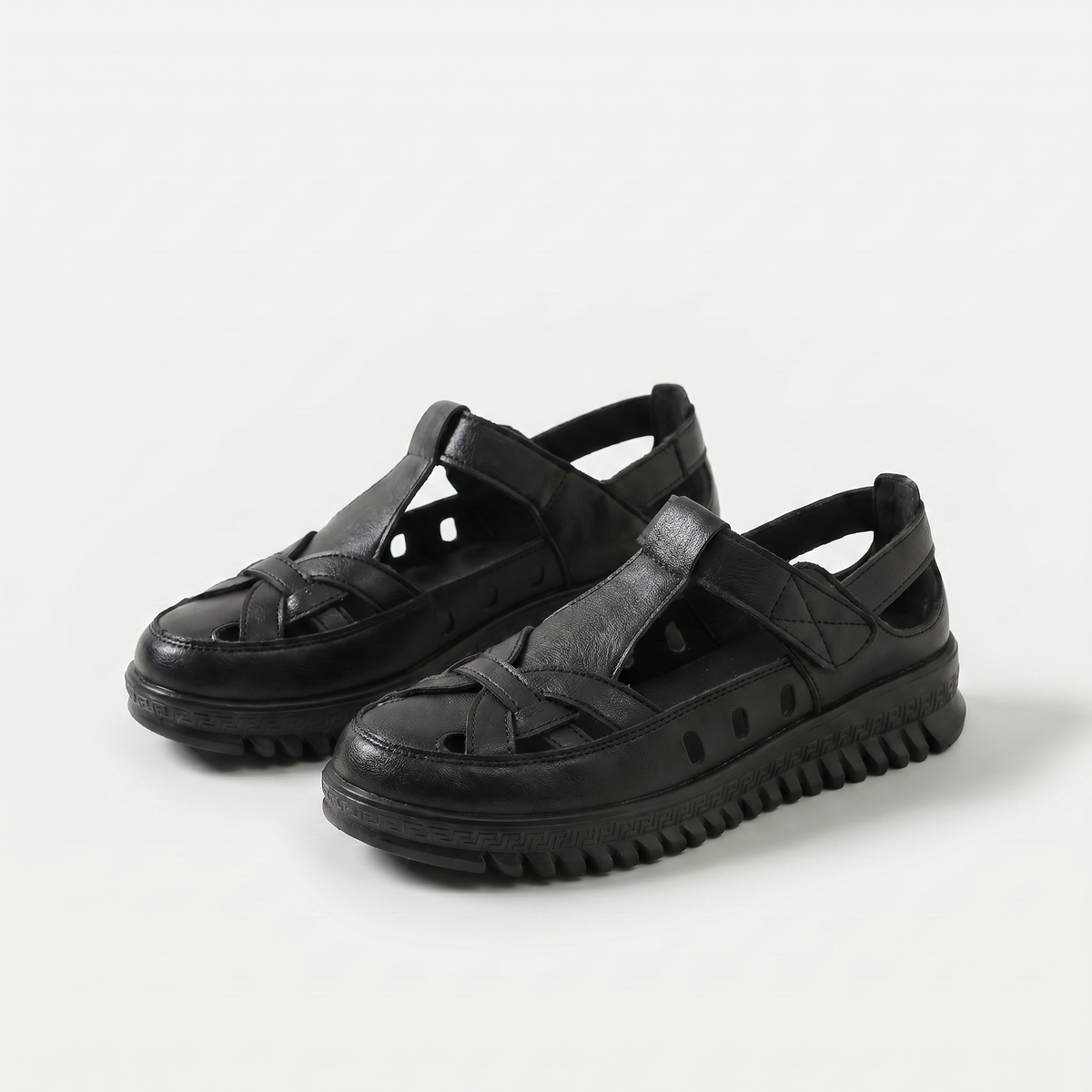 Mara – Komfort Sandalen mit stabiler Sohle  - By Qivii