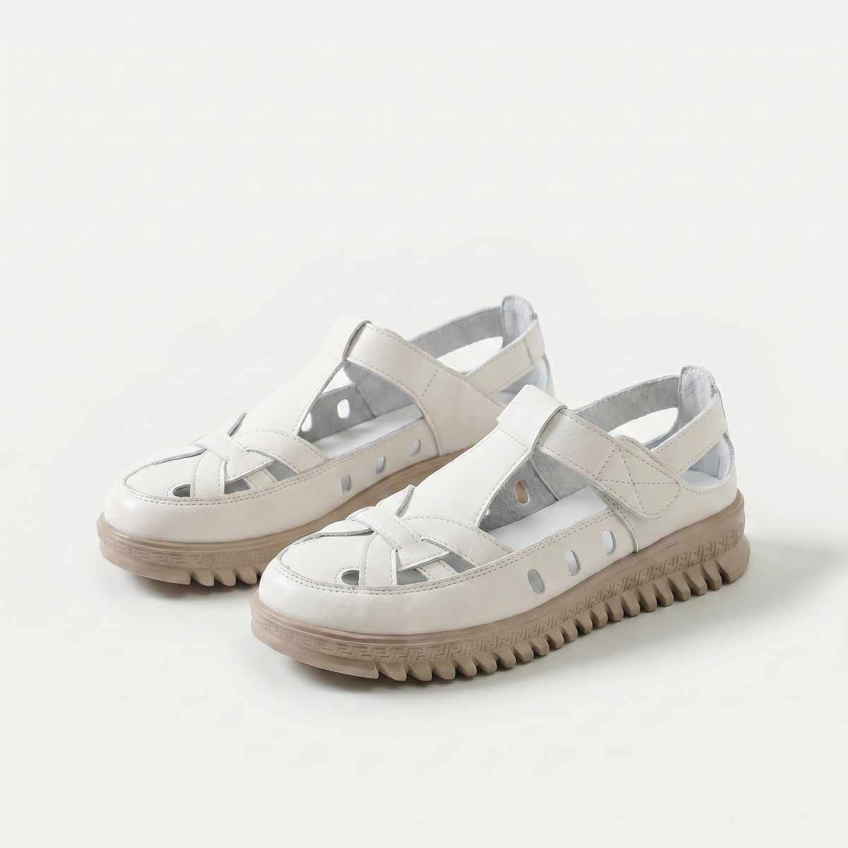 Mara – Komfort Sandalen mit stabiler Sohle  - By Qivii